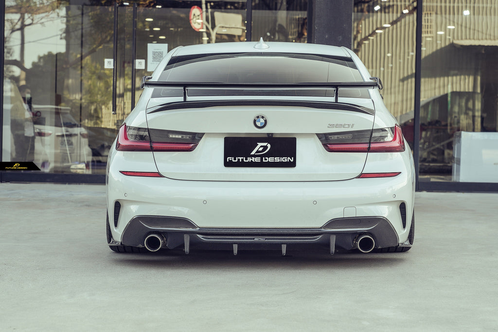 Future Design DTM Style Carbon Fiber Rear Spoiler Wing for BMW M5 & 5 –  Future Design Carbon