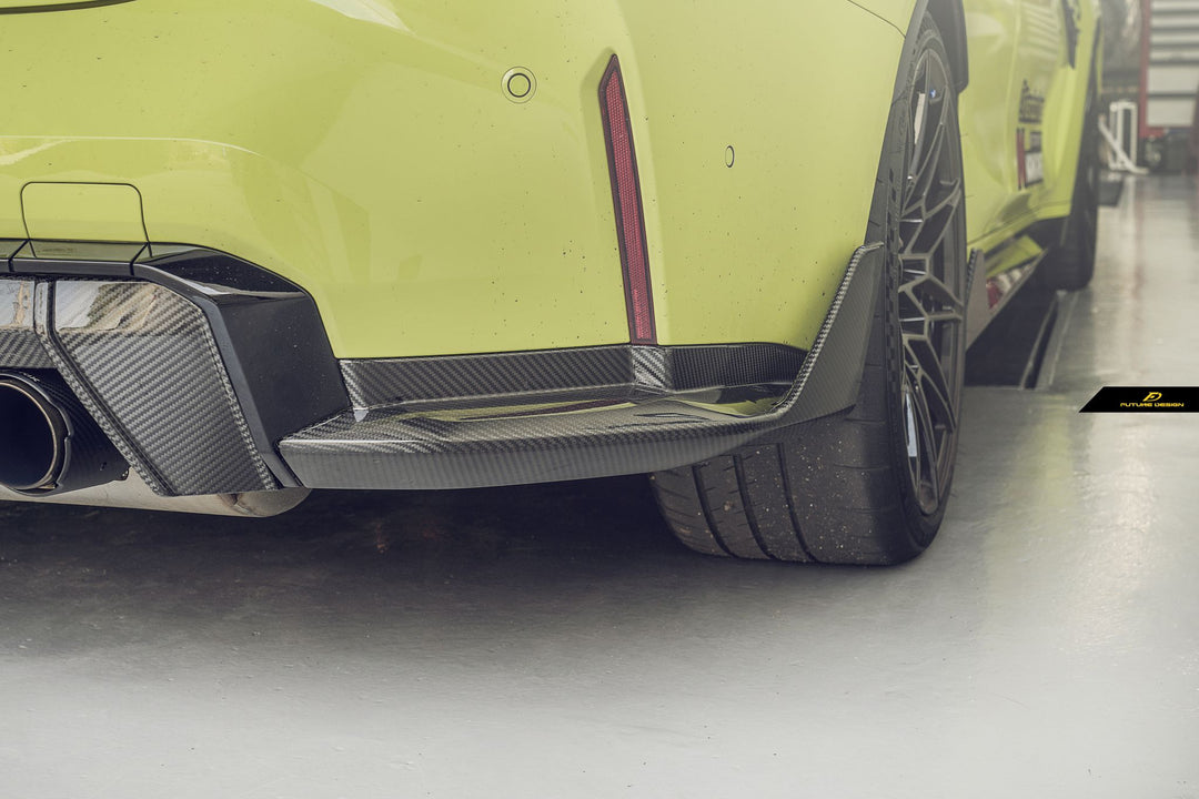 G80 M3 / G82 M4 - M performance carbon Rear bumper Splitter
