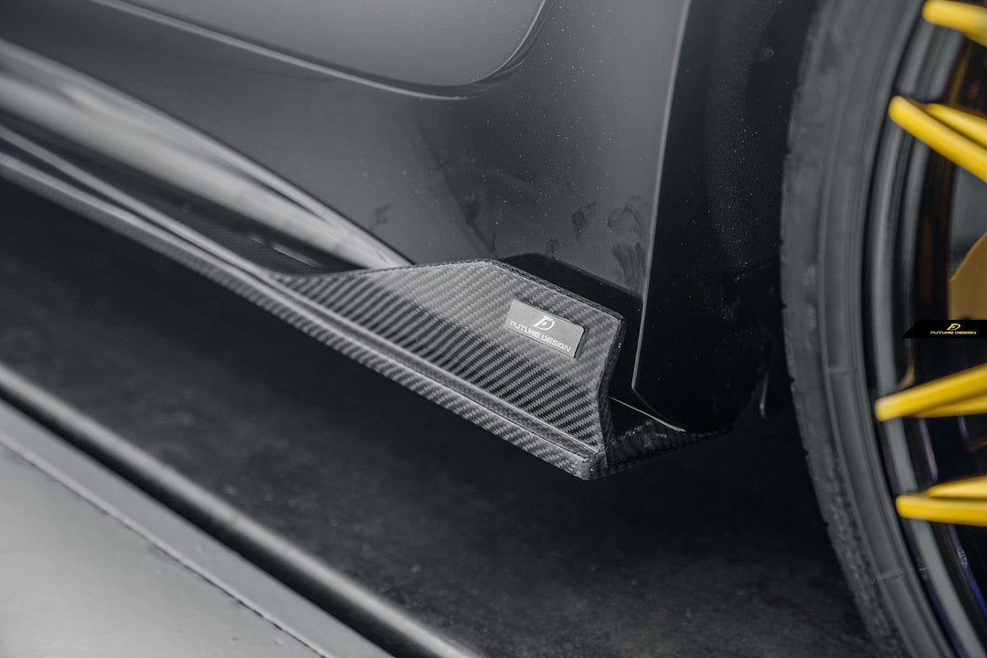 C257 CLS - FD GT-V carbon Side Skirt Splitter
