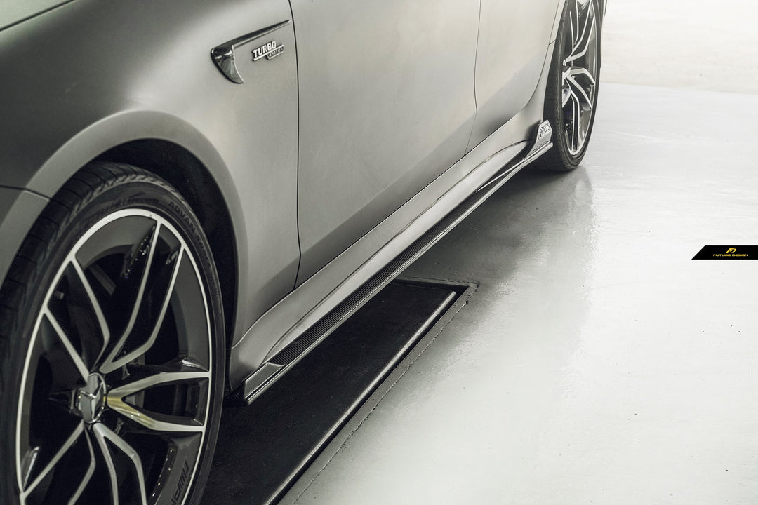 C257 CLS - FD GT-V carbon Side Skirt Splitter