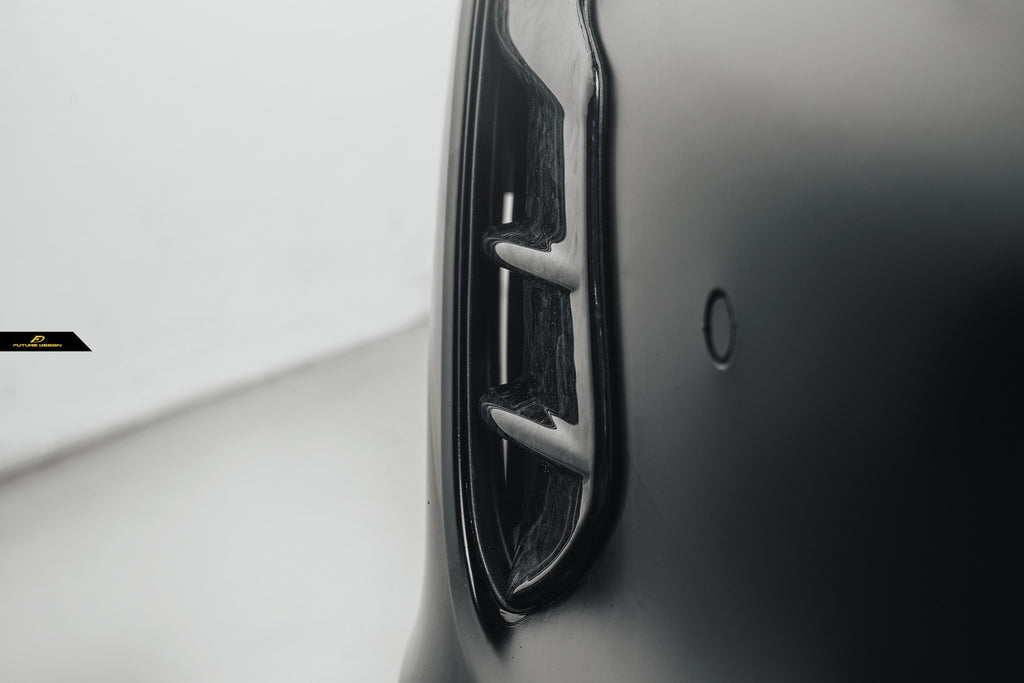 Kohlefaser Auto Interieur Instrument Trim Air Vent Outlet Cover Cup Halter  Interieur Zubehör für Porsche Taycan 2019-2022