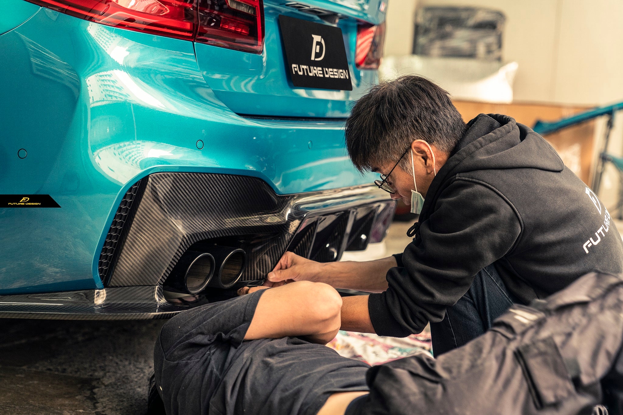 BMW F90 M5 - aerodynamic on-site service