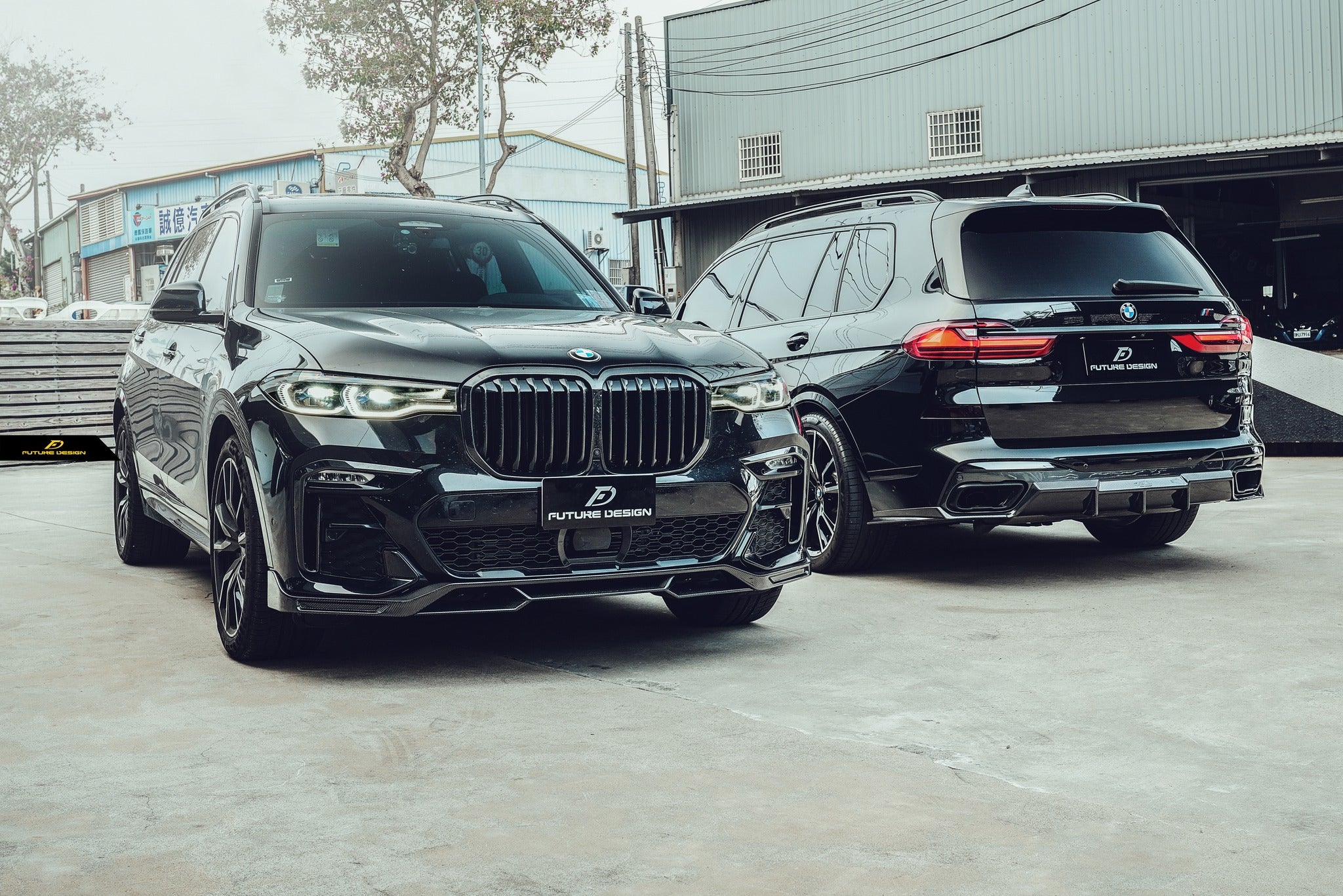 BMW G07 X7 - Future Design carbon aerodynamic