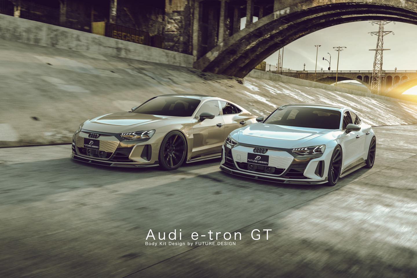 The first & the best carbon aerodynamic project for Audi RS e-tron GT quattro