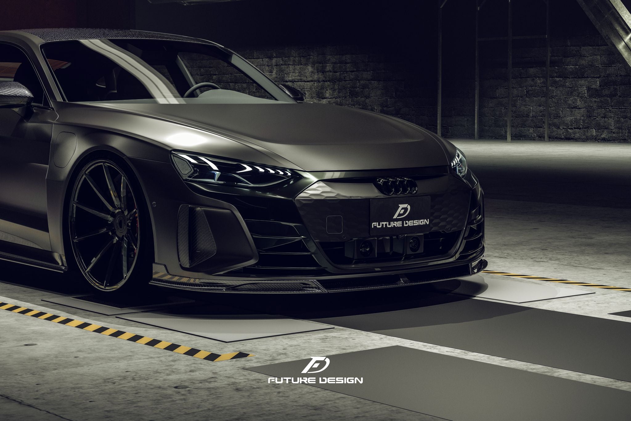 The first & the best carbon aerodynamic project for Audi e-tron GT quattro