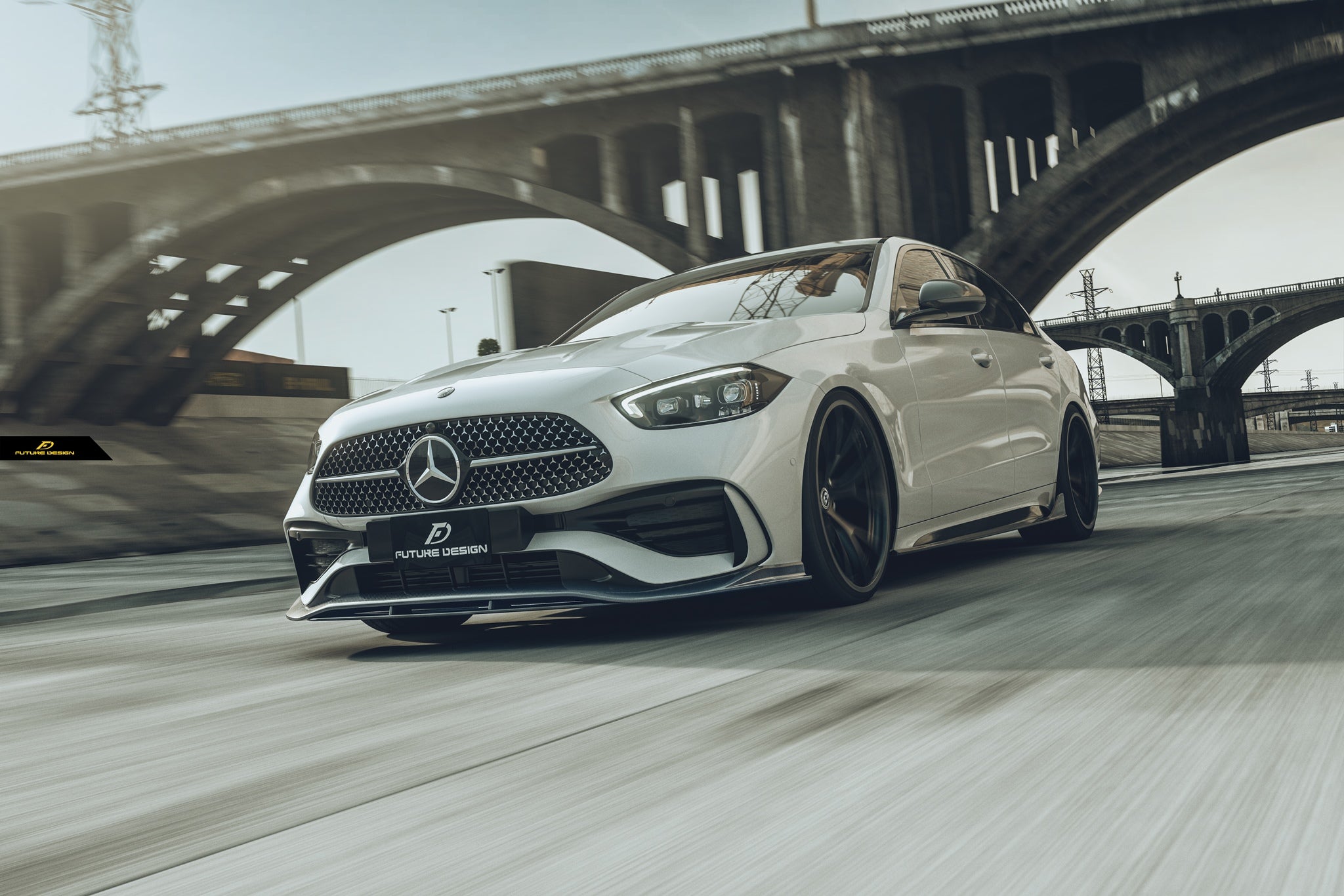 New Design for Mercedes-Benz W206 S206 AMG Front lip