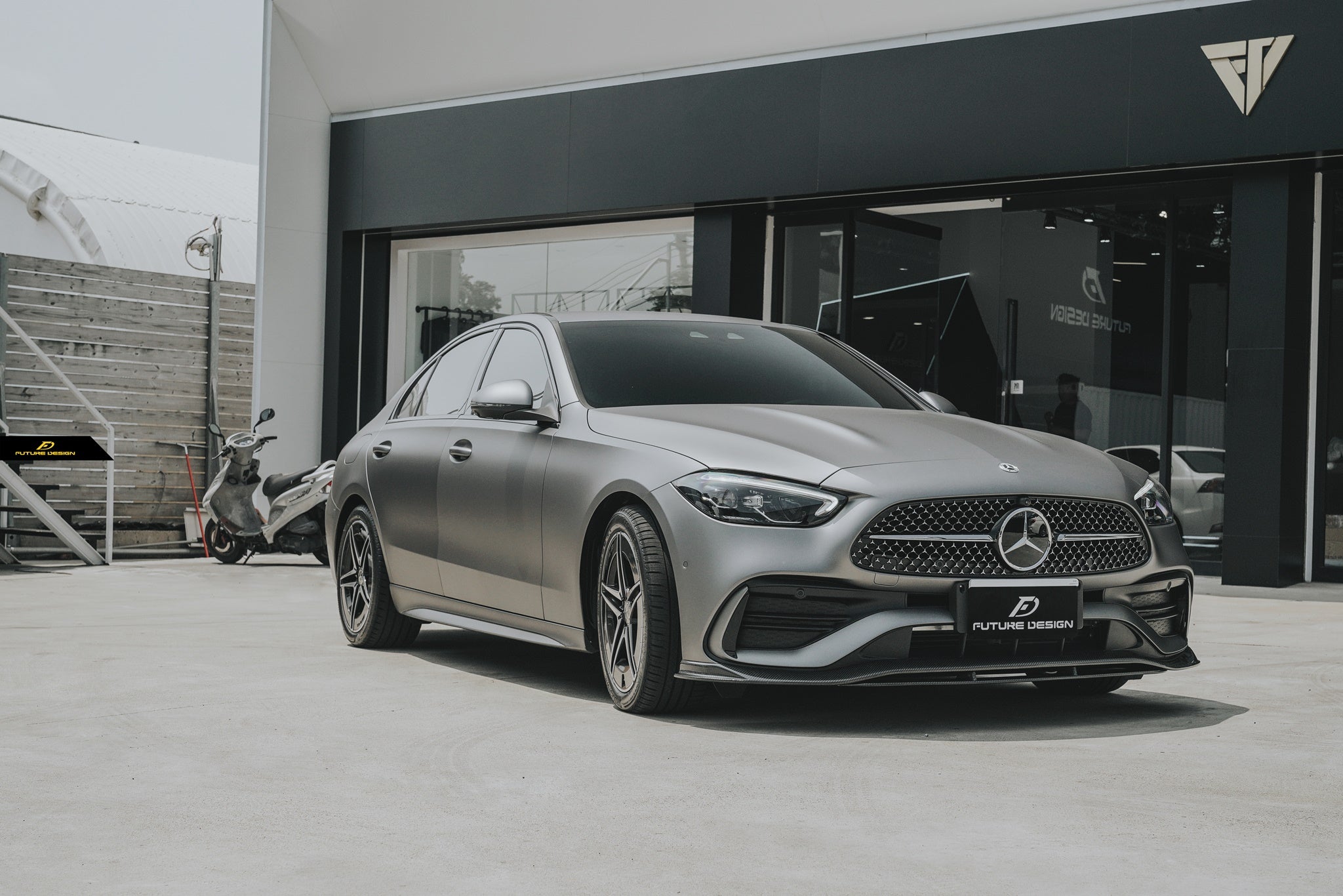 Mercedes-Benz W206 Future Design carbon Front Lip