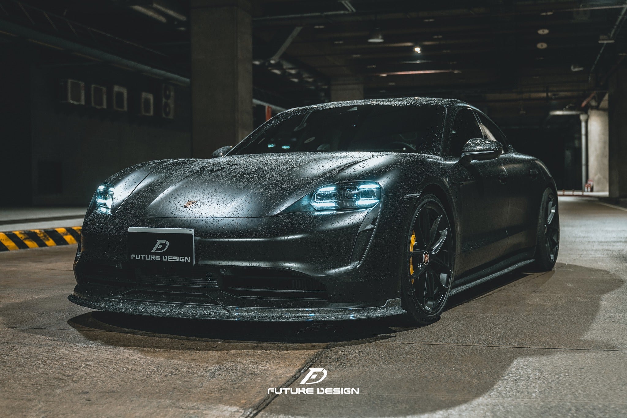 The Top one choice Forged carbon aerodynamics for Porsche Taycan