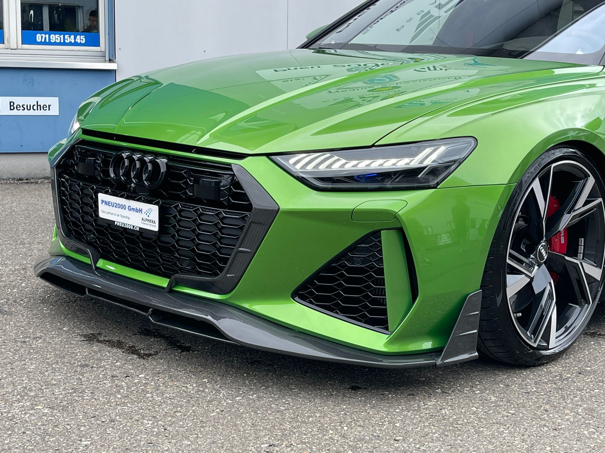 Audi RS6 Switzerland show car