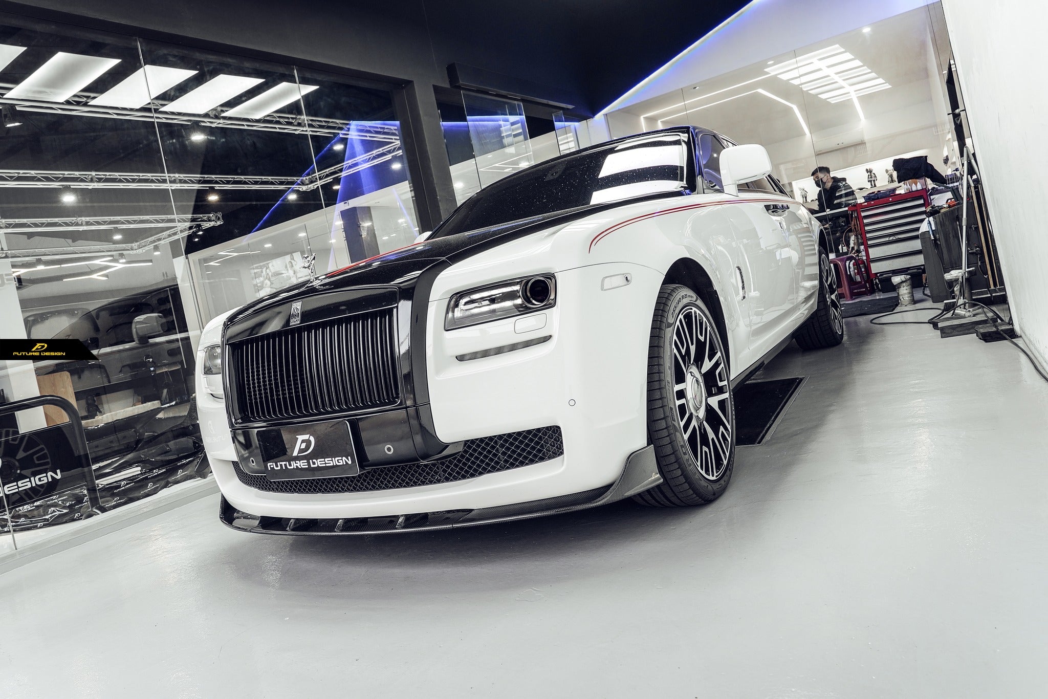 Rolls-Royce Ghost Series II (2014–2020) carbon aerodynamics