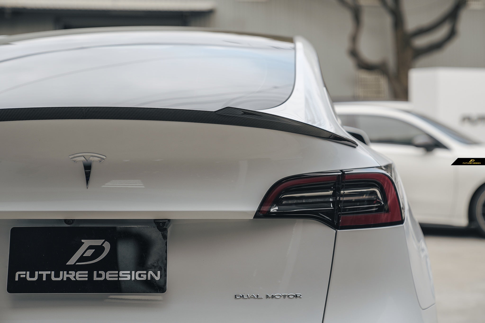 Model Y - FD styles carbon rear spoiler