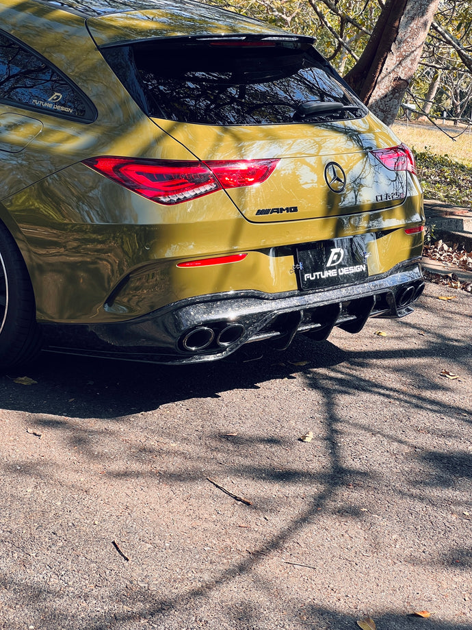 Mercedes-Benz CLA forged carbon FDGT diffuser