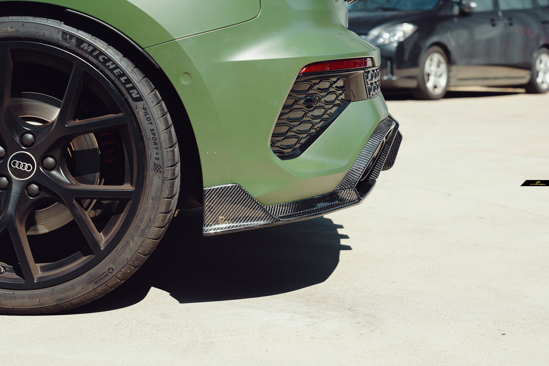 RS3 8Y - Future Design carbon rear bumper Splitter