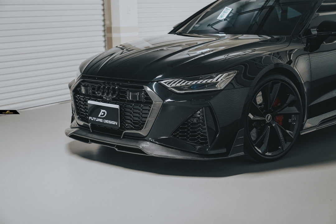 RS7 C8 - Future Design carbon Front Vent Cover