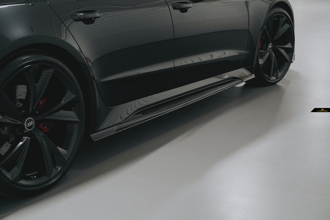 RS7 C8 - Future Design carbon Side Skirt Splitter