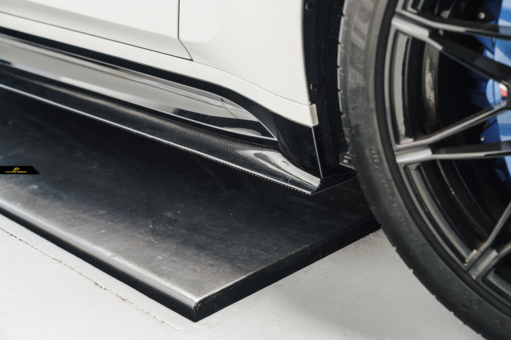 G80 M3 - FD carbon Side Skirt splitter – Future Design Styles