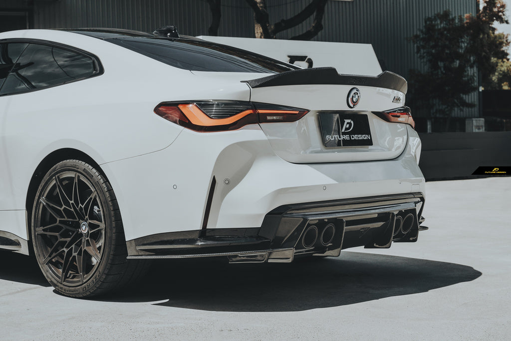 G80 M3 / G82 M4 - FD V2 carbon rear Diffuser – Future Design Styles