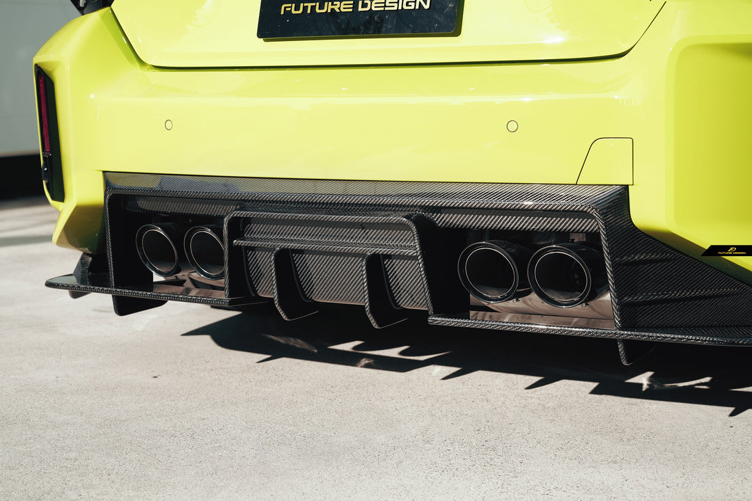 G87 M2 - FD-MTC V2 carbon rear Diffuser