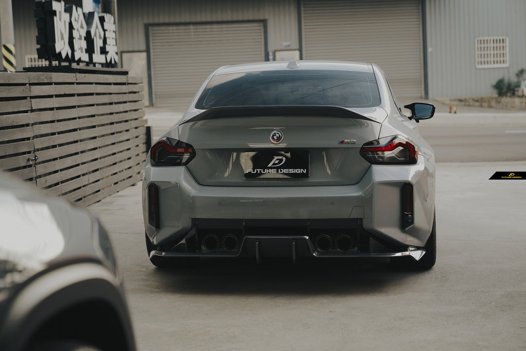 G87 M2 - FD-MTC V1 style carbon rear Diffuser