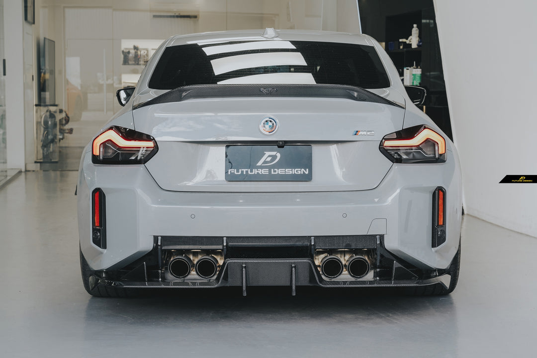 G87 M2 - FD-MTC V1 style carbon rear Diffuser