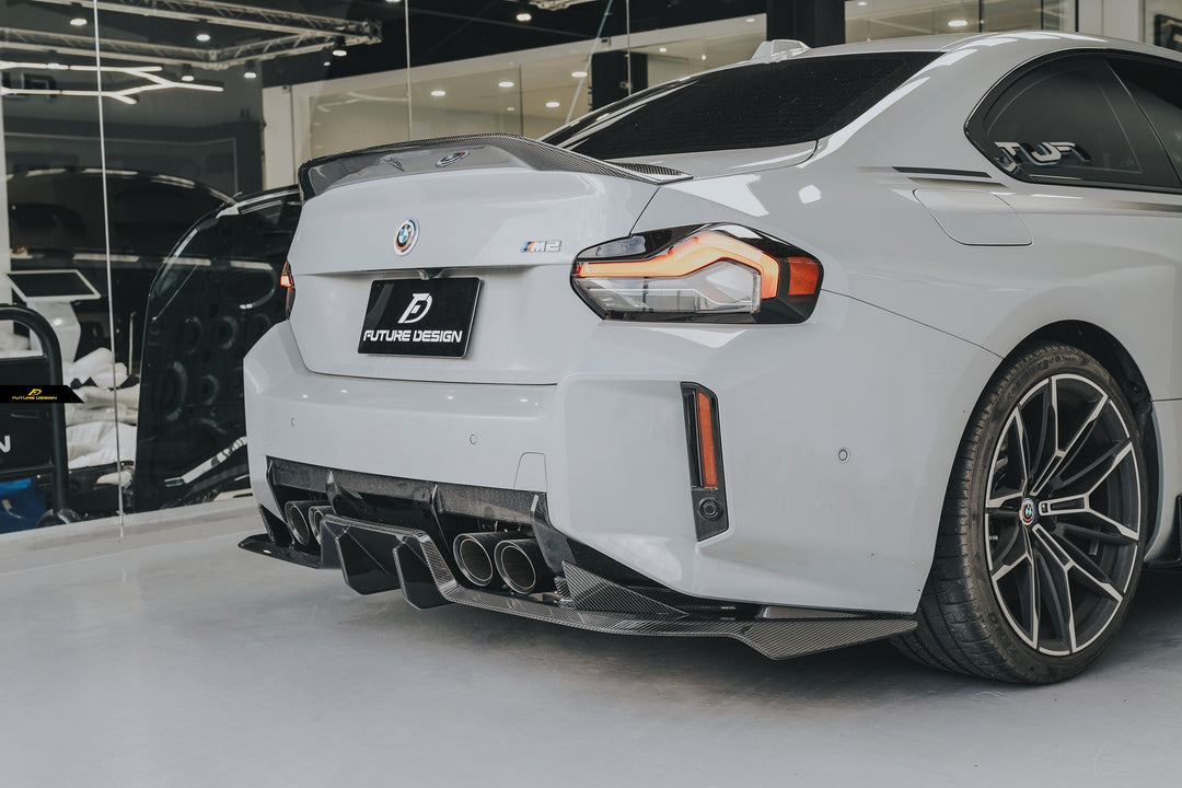 G87 M2 - FD-MTC V1 style carbon rear Diffuser