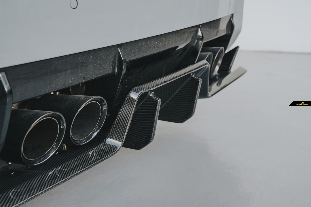 G87 M2 - FD-MTC V1 style carbon rear Diffuser
