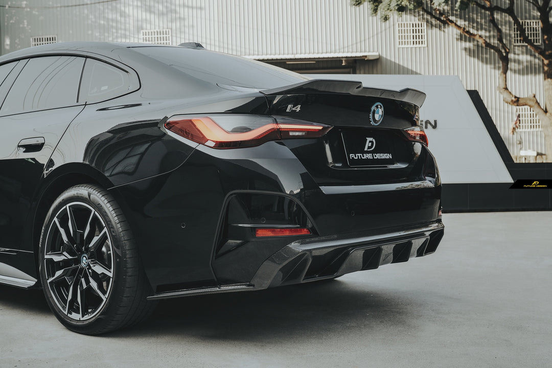 i4 / M50 - FD carbon rear Diffuser (with rear bumper splitter)