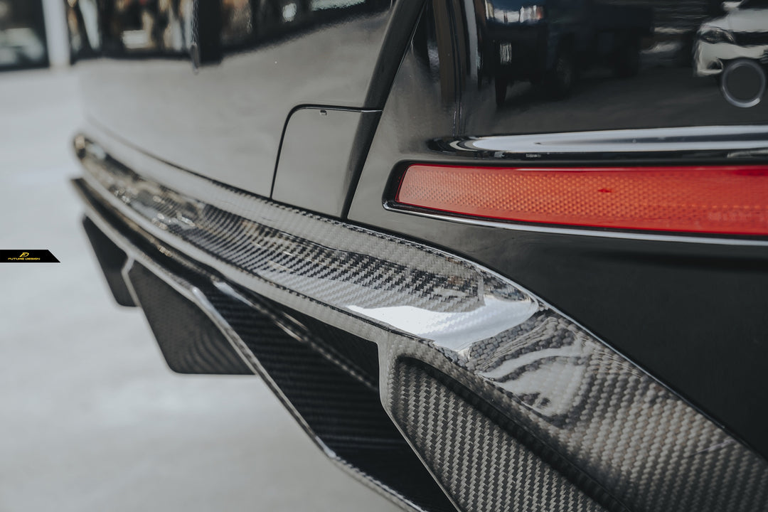i4 / M50 - FD carbon rear Diffuser (with rear bumper splitter)
