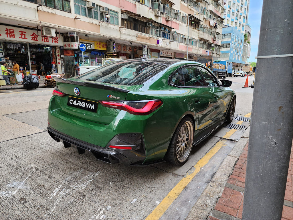 i4 / M50 - FD carbon rear Diffuser (with rear bumper splitter) – Future ...