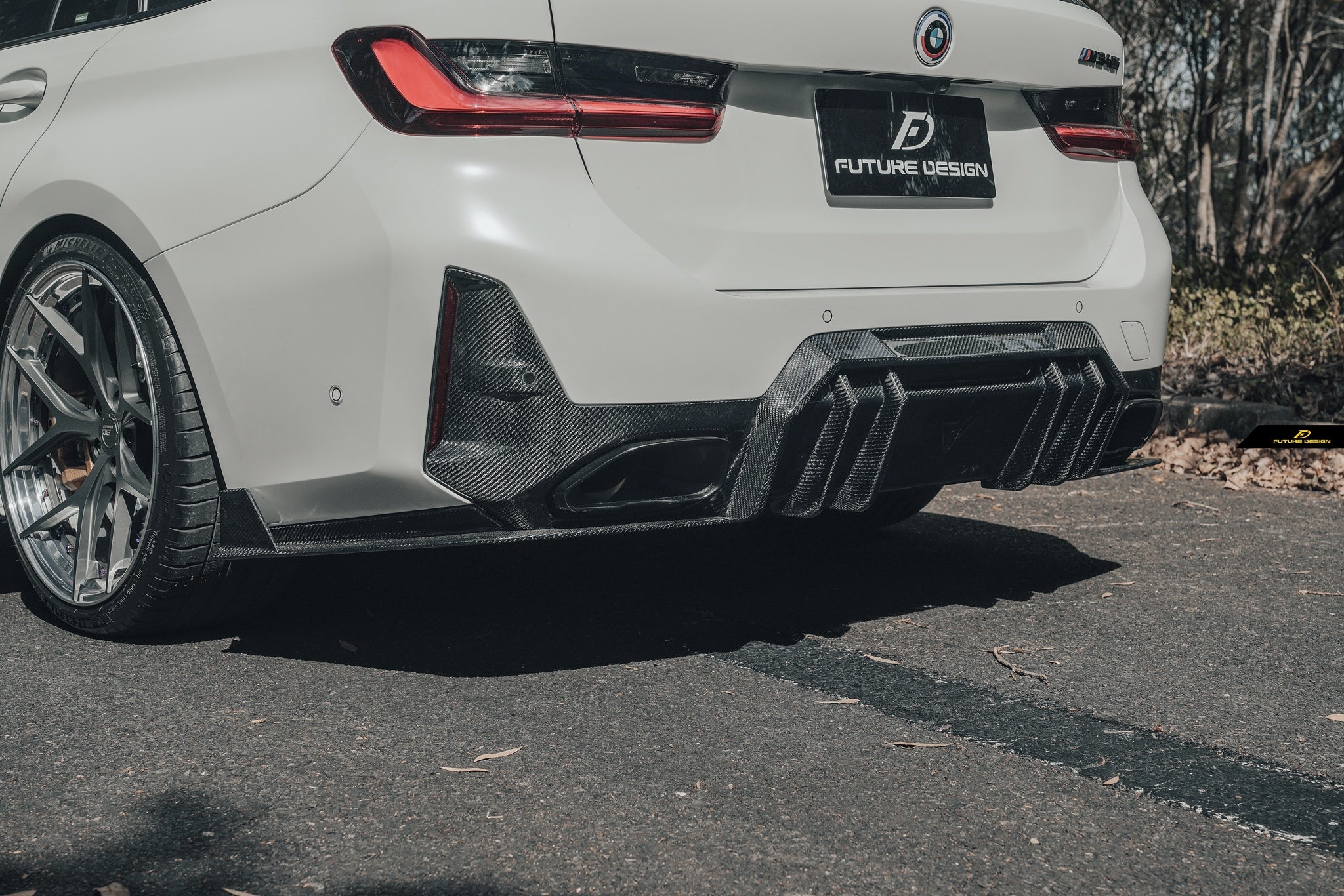 G20 G21 LCI - FD V1 carbon rear Diffuser – Future Design Styles