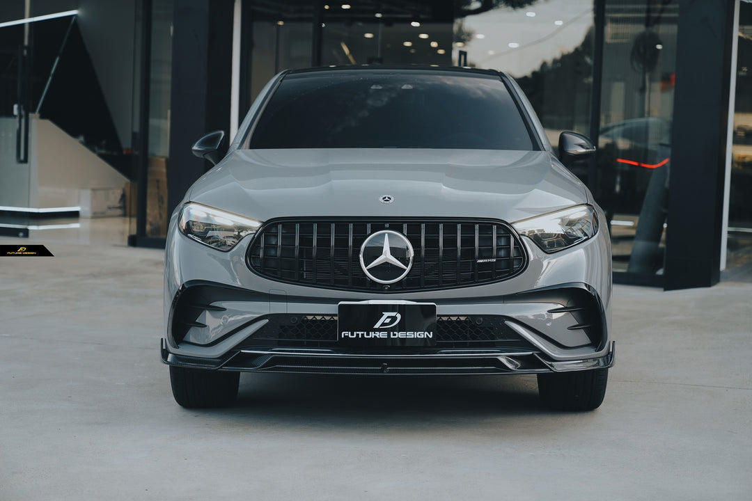 C254 GLC - FD carbon Front Lip [ 3 pcs ]