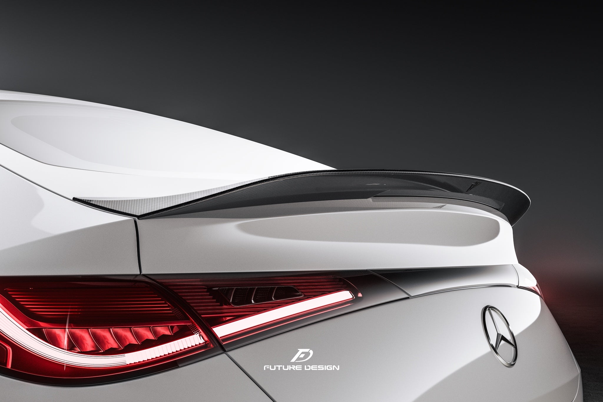 Mercedes-Benz C254 GLC Coupe FD Carbon Trunk Spoiler