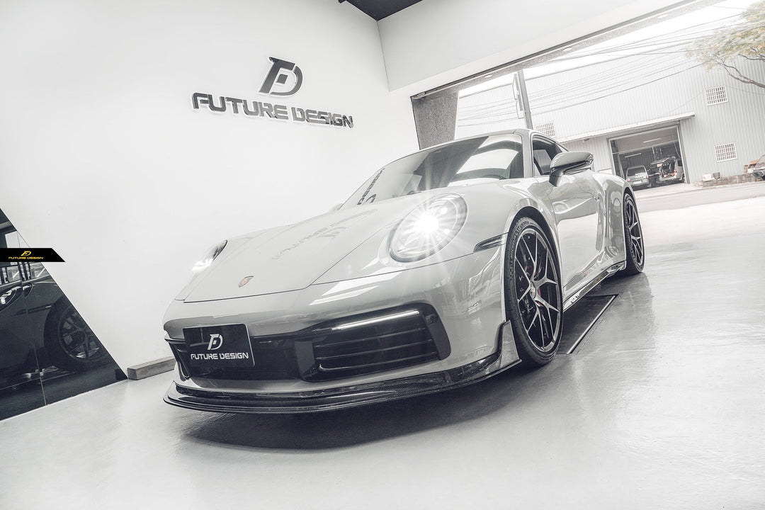 911 Carrera - Future Design carbon Side Skirt Splitter