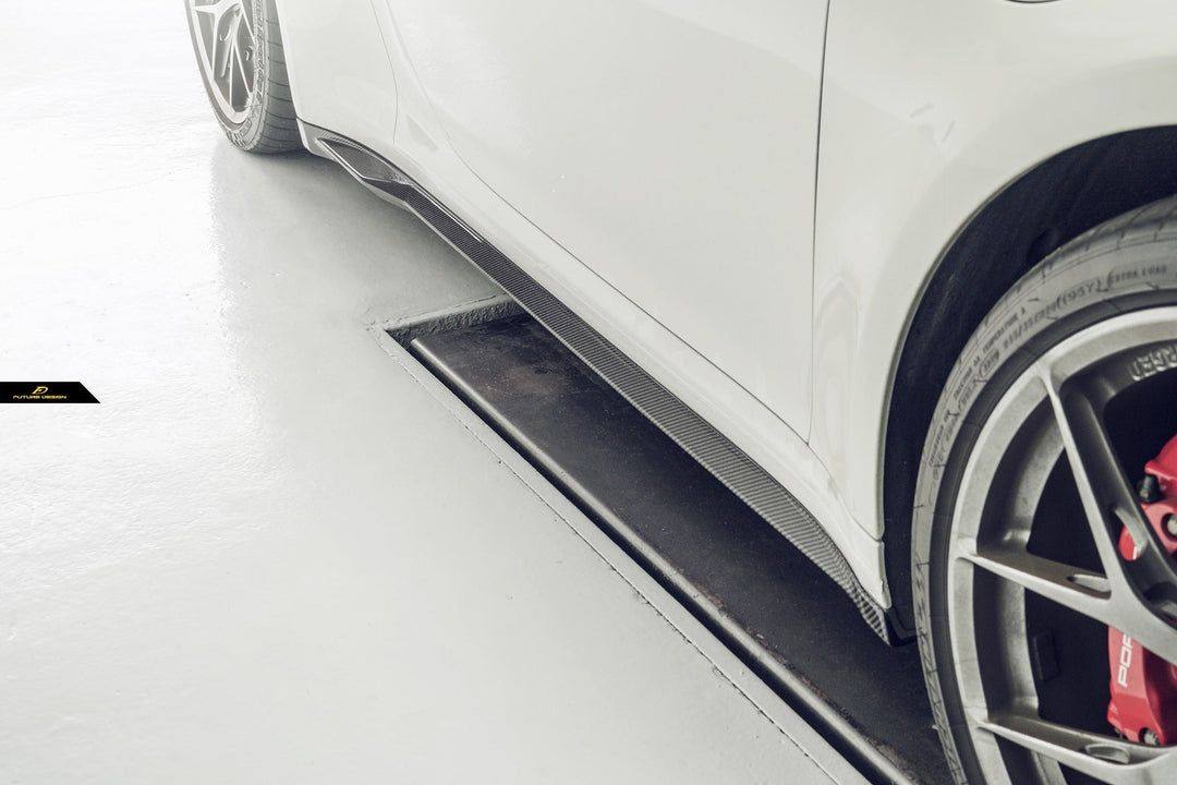 911 Carrera - Future Design carbon Side Skirt Splitter