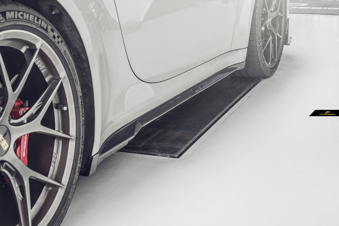 911 Carrera - Future Design carbon Side Skirt Splitter