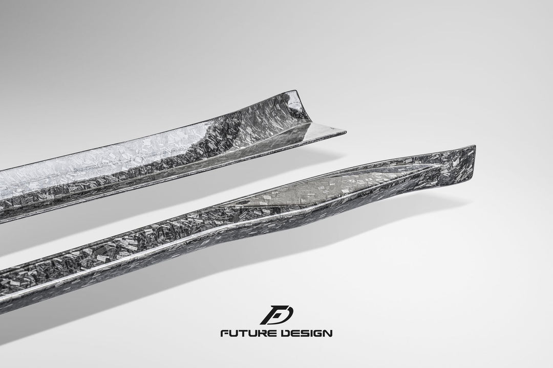 911 Carrera - Future Design carbon Side Skirt Splitter
