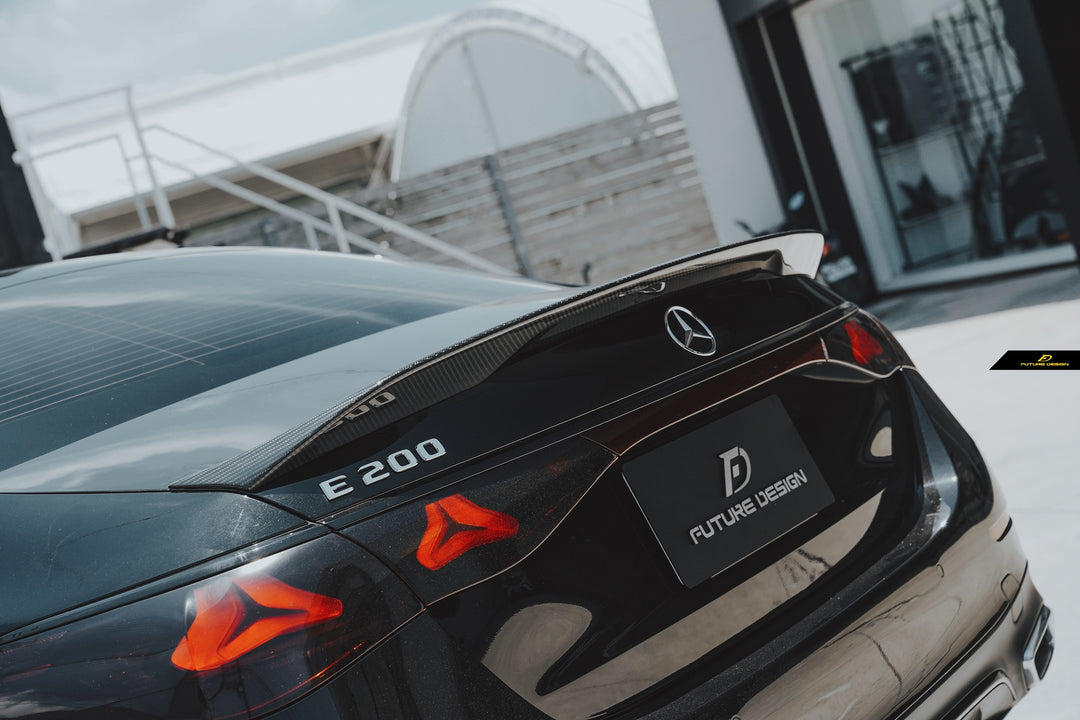 W214 - FD carbon Trunk Spoiler