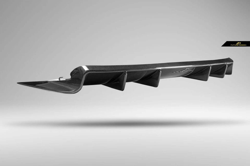 Taycan - Future Design carbon rear Diffuser – Future Design Styles