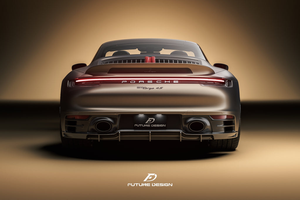 911 Carrera - Future Design carbon rear Diffuser – Future Design Styles