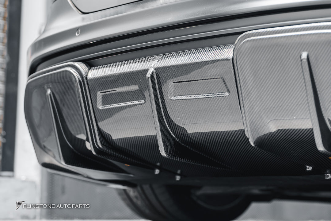 RS e-tron GT / e-tron GT - Future Design carbon rear Diffuser