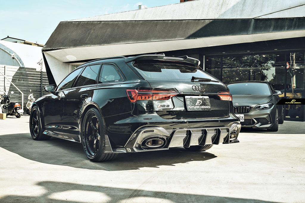 RS6 C8 - Future Design carbon rear Diffuser – Future Design Styles