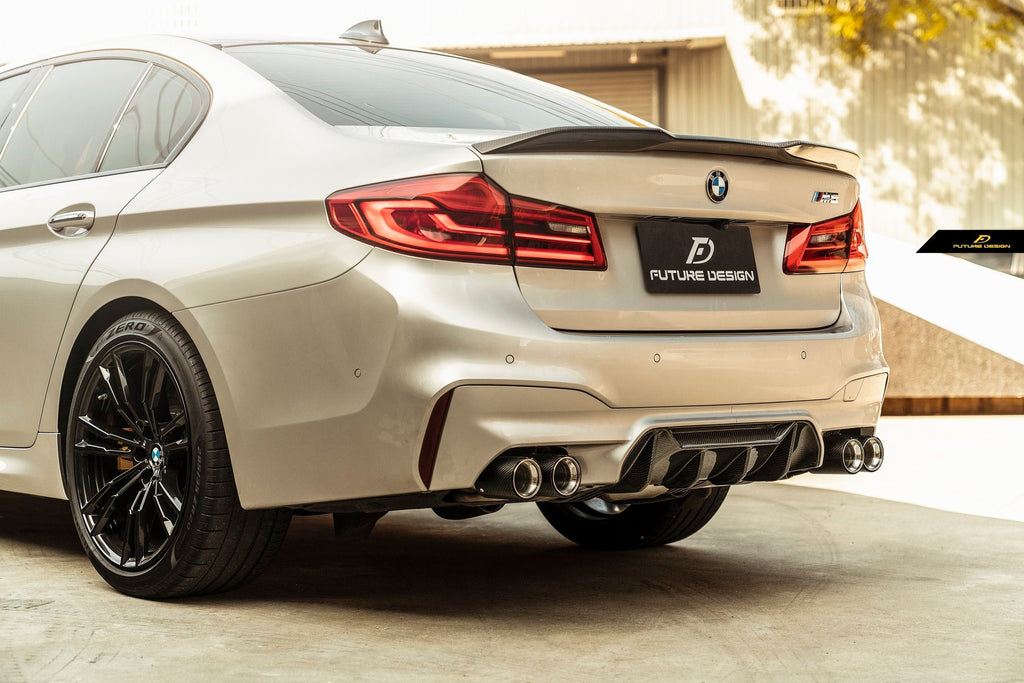 F90 M5 - M performance style carbon rear Diffuser – Future Design Styles