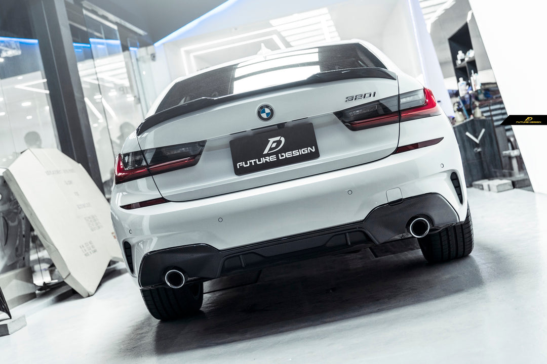 G20 G21 - M performance carbon rear Diffuser [ 320 330 Daul ]