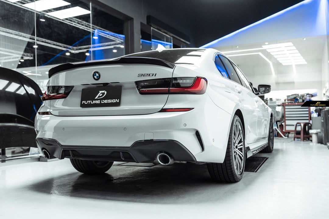 G20 G21 - M performance carbon rear Diffuser [ 320 330 Daul ]