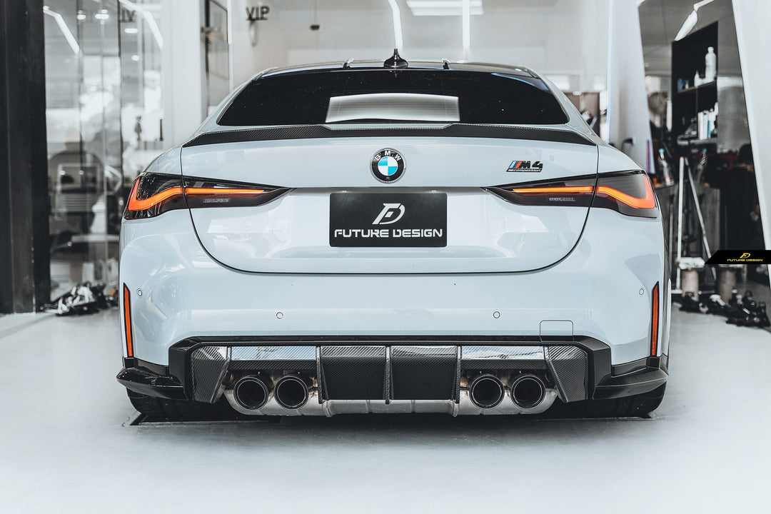 G82 M4 - FD V1 carbon Trunk Spoiler