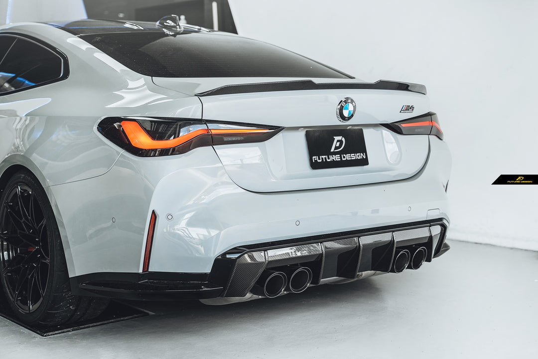 G82 M4 - FD V1 carbon Trunk Spoiler