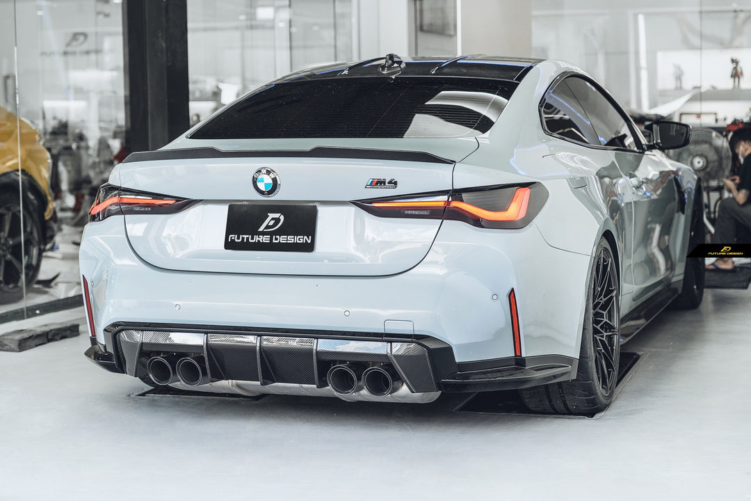 G82 M4 - FD V1 carbon Trunk Spoiler