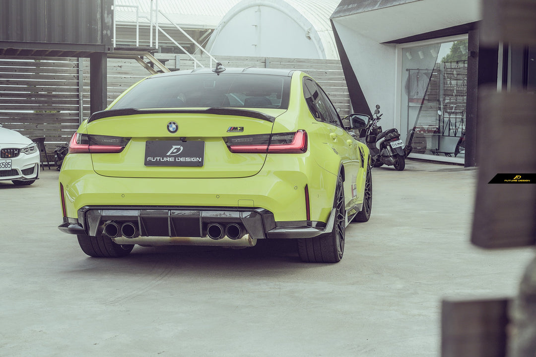 G80 M3 / G82 M4 - M performance carbon rear Diffuser