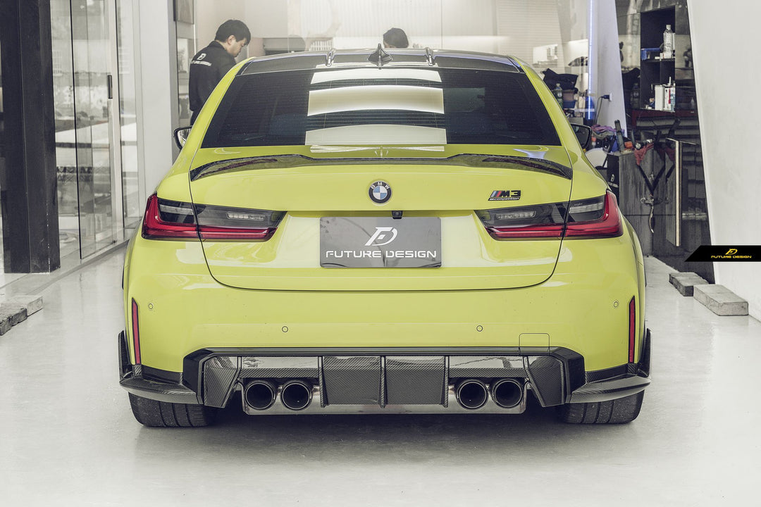G80 M3 / G82 M4 - M performance carbon Rear bumper Splitter