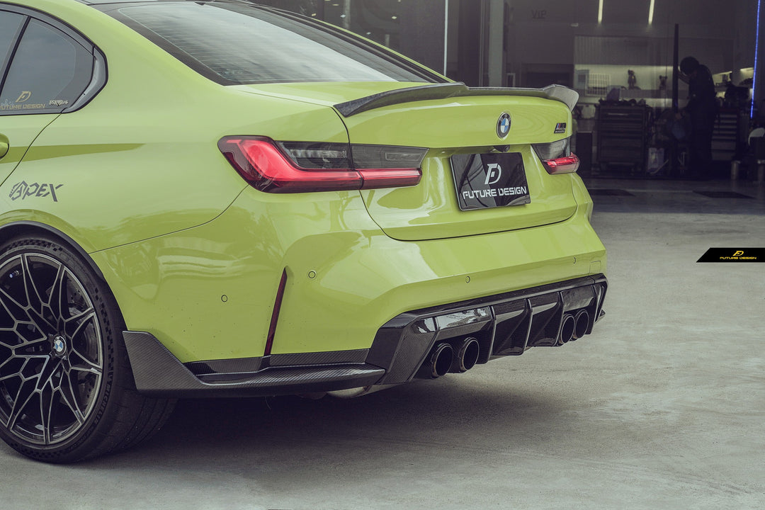 G80 M3 / G82 M4 - M performance carbon Rear bumper Splitter